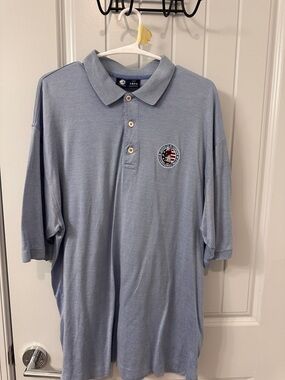 Men's Light Blue Pinehurst No.2 US Open 2008 polo
